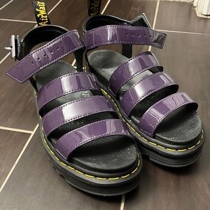 Doc Martens Blaire Patent Leather Sandal